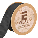 Ruban gros-grain de première qualité 24mm x 5m - Noir  -ELAN  - 2224030