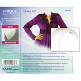 Épaulettes UNIQUE SEWING - Moyen - Blanc - 12mm (1/2″) - 2mcx- Unique - 3048120