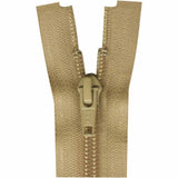 Outerwear Two Way Separating Zipper 55cm (22″) - Sept. Brown - 6655570