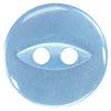 Boutons 2 trous 10 mm. Bleu pâle - Button Basics  BB4306G