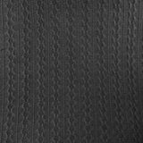 Tricot câble vertical (cable knit)  Noir - 4350902