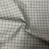 100% coton Plaid greige fond vanille ( Marcus fabric ) R310243