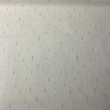 100% coton battement de coeur rouge rose fond vanille ( Agf / love struck ) LOV14004