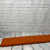Jersey coton / élasthanne traits noirs fond orange brulé - 15001