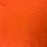 Jersey ouaté coton \ polyester \ elasthanne orange à picot - 99141000