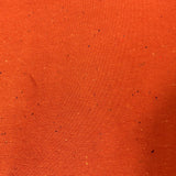 Jersey ouaté coton \ polyester \ elasthanne orange à picot - 99141000