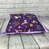 Ensemble coussin et doudou LICORNES