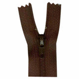 General Purpose Closed End Zipper 20cm (8″) - Sept. Brown - 0020570