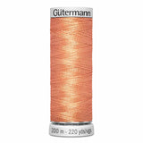 Orange pêche GUTERMANN Fil de rayonne Dekor 200m - 4003545