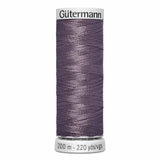 Fil Mauve vieux violet 200m - À broder - 100% viscose  - Gutermann Dekor- 4005470