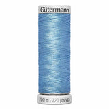 Fil Bleu bébé 200m - À broder - 100% viscose  - Gutermann Dekor- 4006595