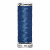 Bleu royale  GUTERMANN Fil de rayonne Dekor 200m - 4006746