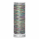 Fil multicolore 200m - À broder - 100% viscose  - Gutermann Dekor- 4009998