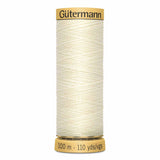 Fil Blanc ivoire 100m - 100% coton  - Gutermann - 4041040