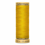 Fil Jaune topaze 100m - 100% coton  - Gutermann - 4041661