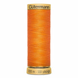 Fil Jaune abricot 100m - 100% coton  - Gutermann - 4041720
