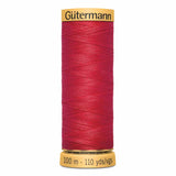 Fil rouge 100m - 100% coton  - Gutermann - 4044915