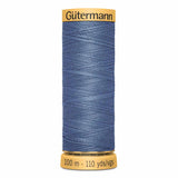 Fil Bleu acier foncé 100m - 100% coton  - Gutermann - 4047330