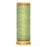 Fil Vert doux  100m - 100% coton  - Gutermann - 4048950
