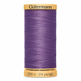 Fil Violette de parme 250m - 100% coton  - Gutermann - 4056110