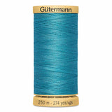 Fil Bleu turquoise 250m - 100% coton  - Gutermann - 4057532