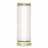 Fil Nouveau blanc (20) 100m - Tout usage -100% Polyester - Gutermann 4100020