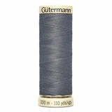 Fil Gris silex 100m - Tout usage -100% Polyester - Gutermann 4100111