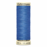 Fil Bleu wedgewood 100m - Tout usage -100% Polyester - Gutermann