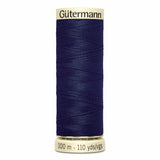 Fil Bleu marin foncé 100m - Tout usage -100% Polyester - Gutermann - 4100267