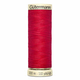 Fil Rouge écarlate 100m - Tout usage -100% Polyester - Gutermann