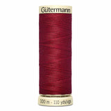 Fil Rouge canneberge 100m - Tout usage -100% Polyester - Gutermann 4100435