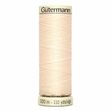 Fil Blanc ivoire (800) 100m - Tout usage -100% Polyester - Gutermann