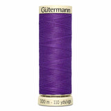 Fil Mauve hortensia 100m - Tout usage -100% Polyester - Gutermann 4100928