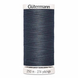Fil Gris grain de poivre 250m - Tout usage -100% Polyester - Gutermann 4250117