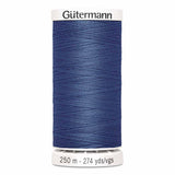 Fil Gris Bleu pierre 250m - Tout usage -100% Polyester - Gutermann - 4250236
