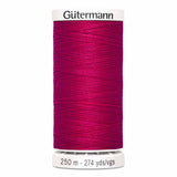 Fil Rouge framboise 250m - Tout usage -100% Polyester - Gutermann