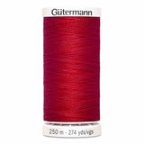 Fil Rouge scarlet 250m - Tout usage -100% Polyester - Gutermann - 4250410