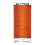 Fil Orange 250m - Tout usage -100% Polyester - Gutermann - 4250470
