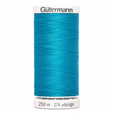 Fil Bleu océan 250m - Tout usage -100% Polyester - Gutermann - 4250619