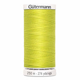 Fil Vert lime 250m - Tout usage -100% Polyester - Gutermann - 4250712