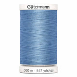Fil Bleu copen 500m - Tout usage -100% Polyester - Gutermann - 4500227