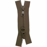 COSTUMAKERS Activewear Two Way Separating Zipper 55cm (22″) - Sept. Brown - 6555570