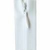 Invisible Closed End Zipper 55cm (22″) - White - 8055501