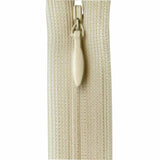 Invisible Closed End Zipper 55cm (22″) - Natural -  8055572
