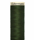 Fil Noir olive 250m - Tout usage -100% Polyester - Gutermann - 4250782