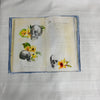 Panneau Jersey coton / élasthanne Livre crâne fleurs