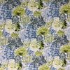 100% coton Forêt teinte vert lavande  ( Fleurs sauvage )  - 71210101
