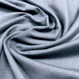 Plain cotton / spandex Jersey Navy blue - 4045104