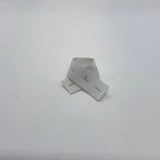 Boutonnière élastique Blanc 1.9 cm