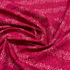 100% coton fleur fond rose rouge ( pollinate )